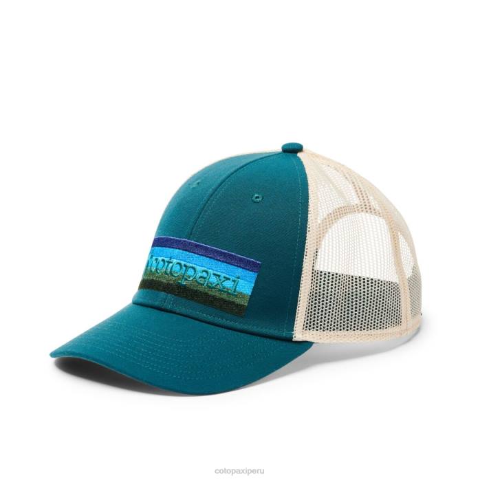 Cotopaxi unisexo océano profundo gorra de camionero en el horizonte accesorios 2D2N180 Cotopaxi unisexo océano profundo gorra de camionero en el horizonte accesorios 2D2N180